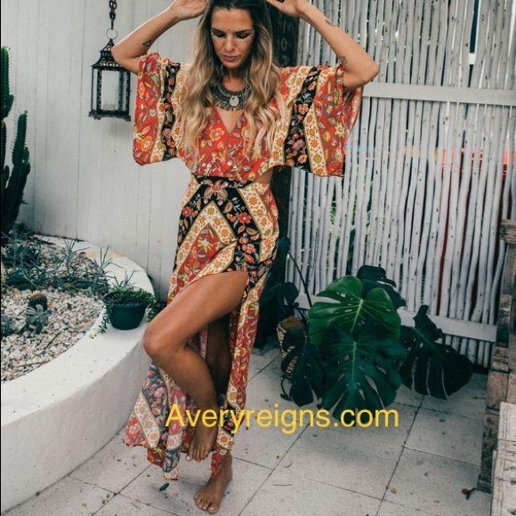 “Zaylee” Gypsy Cutout dress - Picture 3 of 16